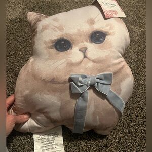 Cute cat pillow